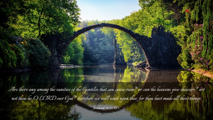 Picture 03 - Jeremiah 14:22 KJV Desktop Wallpaper - Are there any among the vanities of the Gentiles - Desktop Bible Verse Wallpaper