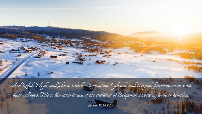 Picture 03 - Joshua 18:28 KJV Desktop Wallpaper - And Zelah, Eleph, and Jebusi, which is Jerusalem, - Desktop Bible Verse Wallpaper