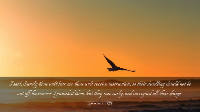 Picture 03 - Zephaniah 3:7 KJV Desktop Wallpaper - I said, Surely thou wilt fear me, thou wilt - Desktop Bible Verse Wallpaper