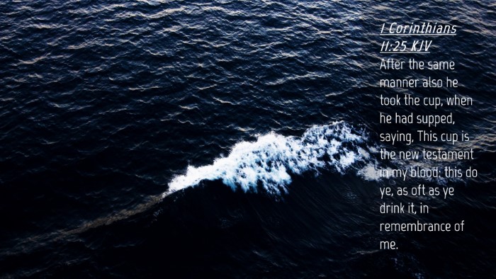 Picture 04 - 1 Corinthians 11:25 KJV Desktop Wallpaper - After the same manner also he took the cup, when - Desktop Bible Verse Wallpaper