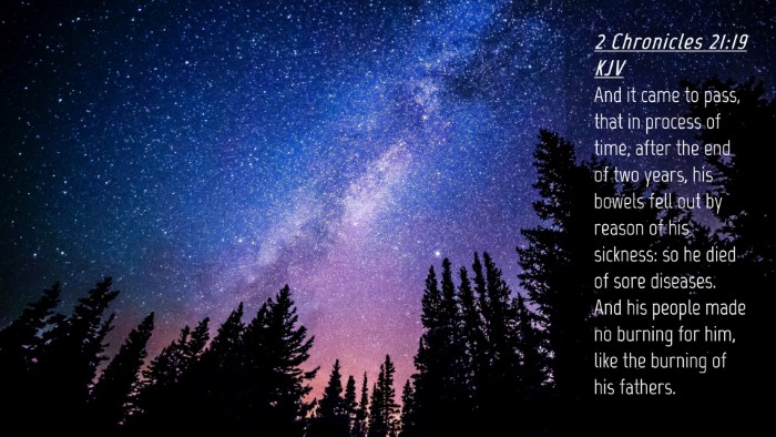 Picture 04 - 2 Chronicles 21:19 KJV Desktop Wallpaper - And it came to pass, that in process of time, - Desktop Bible Verse Wallpaper