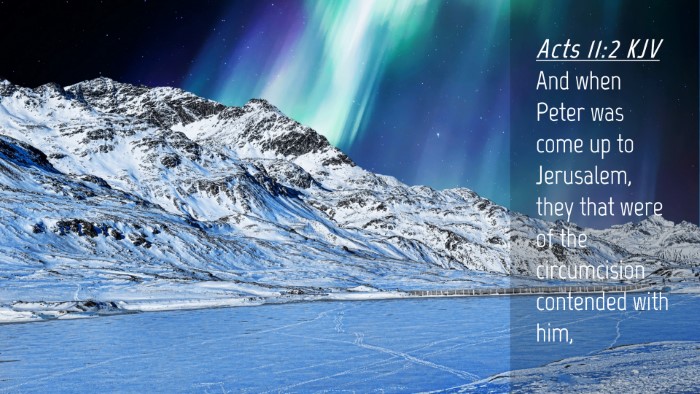 Picture 04 - Acts 11:2 KJV Desktop Wallpaper - And when Peter was come up to Jerusalem, they - Desktop Bible Verse Wallpaper