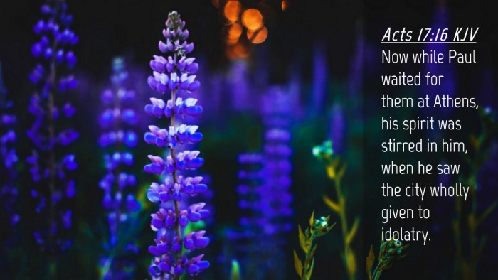 Picture 04 - Acts 17:16 KJV Desktop Wallpaper - Now while Paul waited for them at Athens, his - Desktop Bible Verse Wallpaper