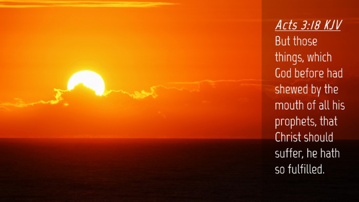 Picture 04 - Acts 3:18 KJV Desktop Wallpaper - But those things, which God before had shewed by - Desktop Bible Verse Wallpaper