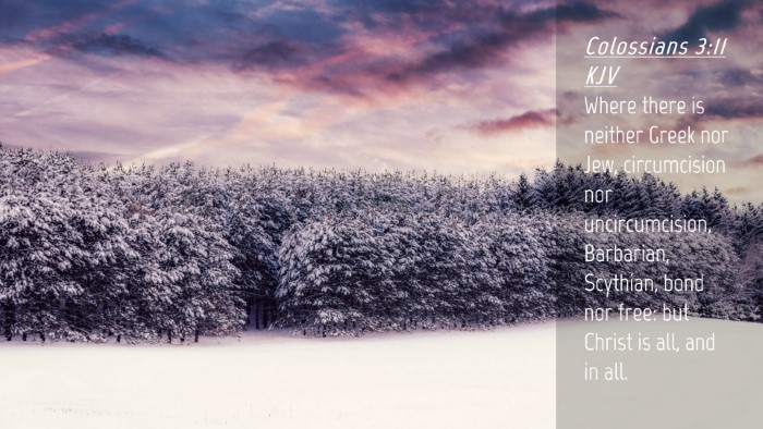 Picture 04 - Colossians 3:11 KJV Desktop Wallpaper - Where there is neither Greek nor Jew, - Desktop Bible Verse Wallpaper