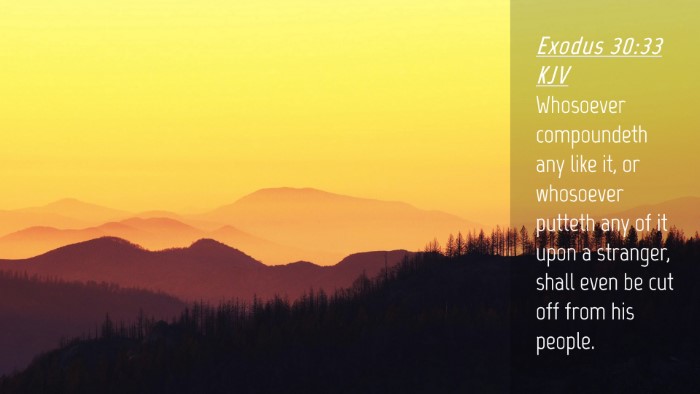 Picture 04 - Exodus 30:33 KJV Desktop Wallpaper - Whosoever compoundeth any like it, or whosoever - Desktop Bible Verse Wallpaper