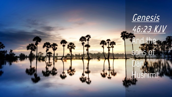 Picture 04 - Genesis 46:23 KJV Desktop Wallpaper - And the sons of Dan; - Desktop Bible Verse Wallpaper