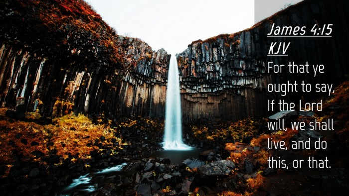 Picture 04 - James 4:15 KJV Desktop Wallpaper - For that ye ought to say, If the Lord will, we - Desktop Bible Verse Wallpaper