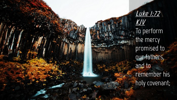 Picture 04 - Luke 1:72 KJV Desktop Wallpaper - To perform the mercy promised to our fathers, and - Desktop Bible Verse Wallpaper