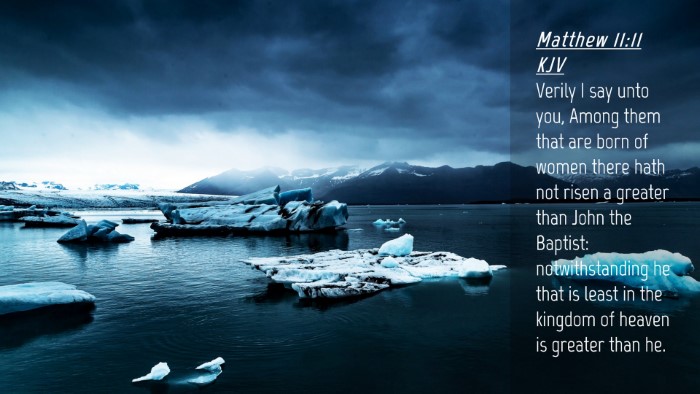 Picture 04 - Matthew 11:11 KJV Desktop Wallpaper - Verily I say unto you, Among them that are born - Desktop Bible Verse Wallpaper