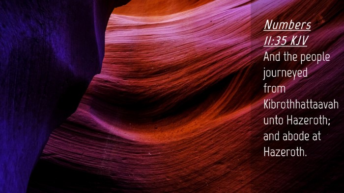 Picture 04 - Numbers 11:35 KJV Desktop Wallpaper - And the people journeyed from Kibrothhattaavah - Desktop Bible Verse Wallpaper