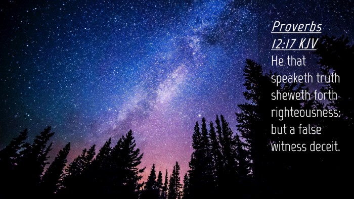 Picture 04 - Proverbs 12:17 KJV Desktop Wallpaper - He that speaketh truth sheweth forth - Desktop Bible Verse Wallpaper