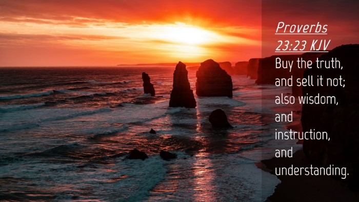 Picture 04 - Proverbs 23:23 KJV Desktop Wallpaper - Buy the truth, and sell it not; also wisdom, and - Desktop Bible Verse Wallpaper