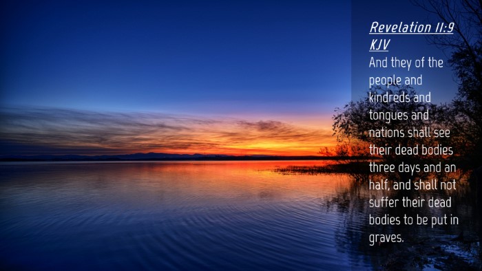 Picture 04 - Revelation 11:9 KJV Desktop Wallpaper - And they of the people and kindreds and tongues - Desktop Bible Verse Wallpaper