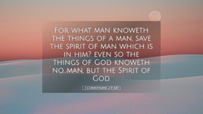 Picture 05 - 1 Corinthians 2:11 KJV Desktop Wallpaper - For what man knoweth the things of a man, save - Desktop Bible Verse Wallpaper