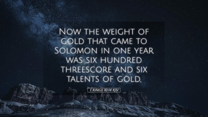 Picture 05 - 1 Kings 10:14 KJV Desktop Wallpaper - Now the weight of gold that came to Solomon in - Desktop Bible Verse Wallpaper