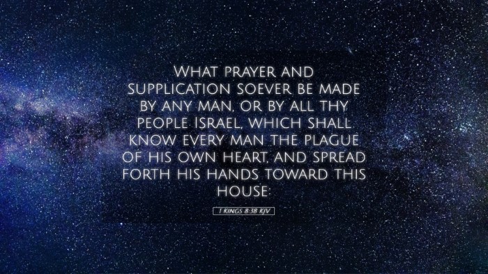 Picture 05 - 1 Kings 8:38 KJV Desktop Wallpaper - What prayer and supplication soever be made by - Desktop Bible Verse Wallpaper