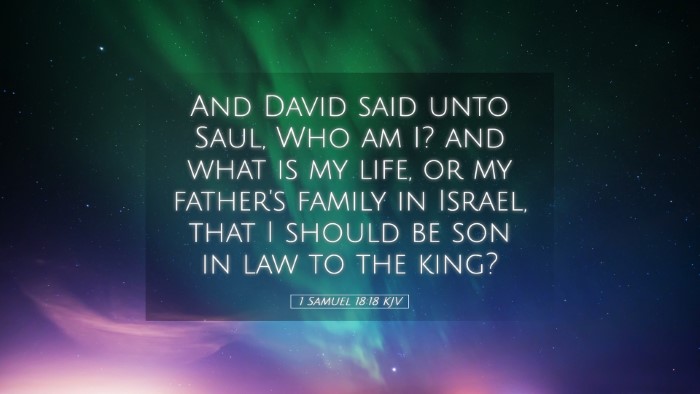 Picture 05 - 1 Samuel 18:18 KJV Desktop Wallpaper - And David said unto Saul, Who am I? and what is - Desktop Bible Verse Wallpaper