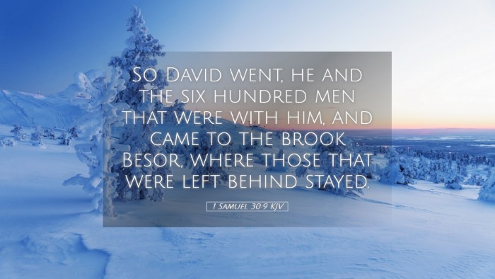 Picture 05 - 1 Samuel 30:9 KJV Desktop Wallpaper - So David went, he and the six hundred men that - Desktop Bible Verse Wallpaper