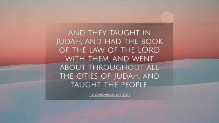 Picture 05 - 2 Chronicles 17:9 KJV Desktop Wallpaper - And they taught in Judah, and had the book of the - Desktop Bible Verse Wallpaper