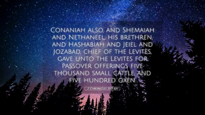 Picture 05 - 2 Chronicles 35:9 KJV Desktop Wallpaper - Conaniah also, and Shemaiah and Nethaneel, his - Desktop Bible Verse Wallpaper
