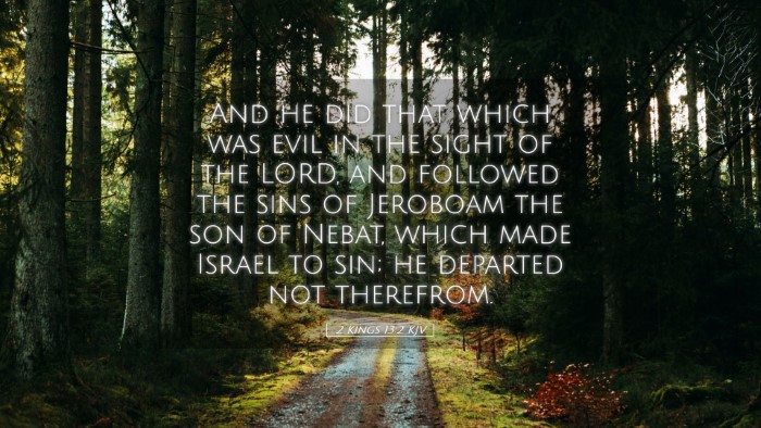 Picture 05 - 2 Kings 13:2 KJV Desktop Wallpaper - And he did that which was evil in the sight of - Desktop Bible Verse Wallpaper