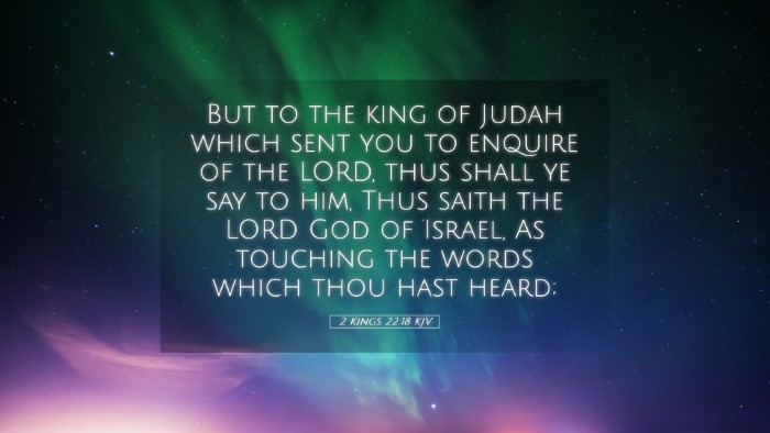 Picture 05 - 2 Kings 22:18 KJV Desktop Wallpaper - But to the king of Judah which sent you to - Desktop Bible Verse Wallpaper