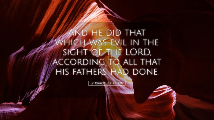 Picture 05 - 2 Kings 23:37 KJV Desktop Wallpaper - And he did that which was evil in the sight of - Desktop Bible Verse Wallpaper