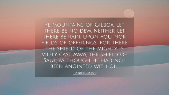 Picture 05 - 2 Samuel 1:21 KJV Desktop Wallpaper - Ye mountains of Gilboa, let there be no dew, - Desktop Bible Verse Wallpaper