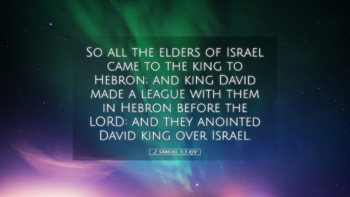 Picture 05 - 2 Samuel 5:3 KJV Desktop Wallpaper - So all the elders of Israel came to the king to - Desktop Bible Verse Wallpaper