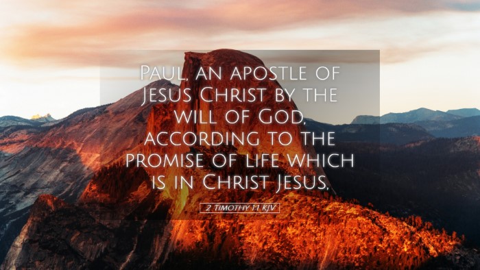 Picture 05 - 2 Timothy 1:1 KJV Desktop Wallpaper - Paul, an apostle of Jesus Christ by the will of - Desktop Bible Verse Wallpaper