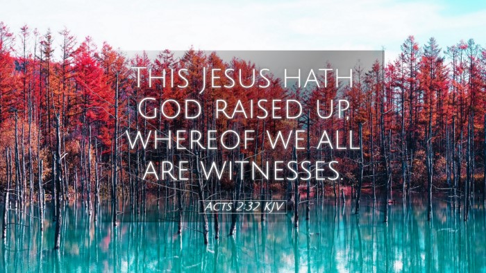 Picture 05 - Acts 2:32 KJV Desktop Wallpaper - This Jesus hath God raised up, whereof we all are - Desktop Bible Verse Wallpaper