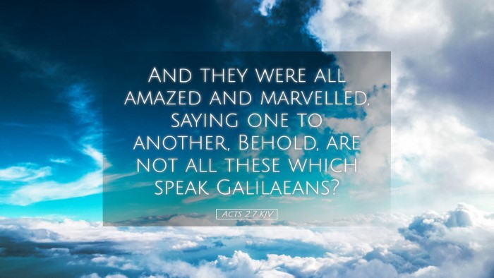 Picture 05 - Acts 2:7 KJV Desktop Wallpaper - And they were all amazed and marvelled, saying - Desktop Bible Verse Wallpaper