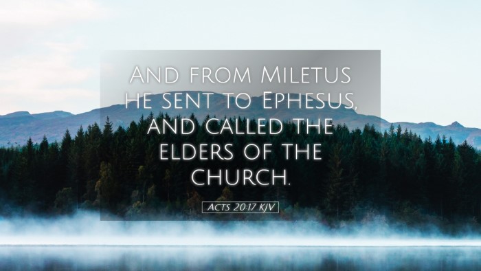 Picture 05 - Acts 20:17 KJV Desktop Wallpaper - And from Miletus he sent to Ephesus, and called - Desktop Bible Verse Wallpaper