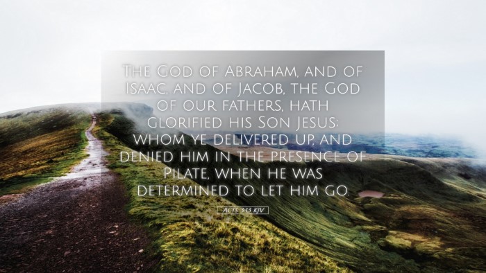 Picture 05 - Acts 3:13 KJV Desktop Wallpaper - The God of Abraham, and of Isaac, and of Jacob, - Desktop Bible Verse Wallpaper