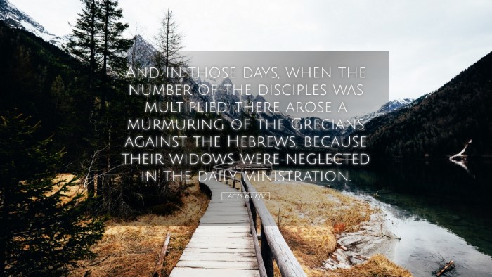 Picture 05 - Acts 6:1 KJV Desktop Wallpaper - And in those days, when the number of the - Desktop Bible Verse Wallpaper