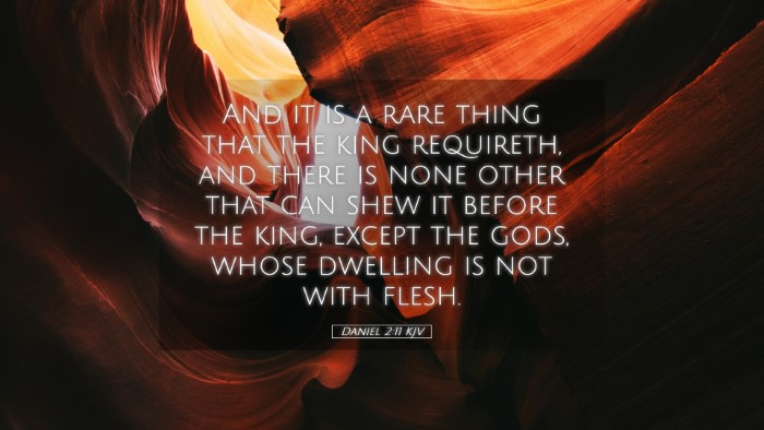 Picture 05 - Daniel 2:11 KJV Desktop Wallpaper - And it is a rare thing that the king requireth, - Desktop Bible Verse Wallpaper