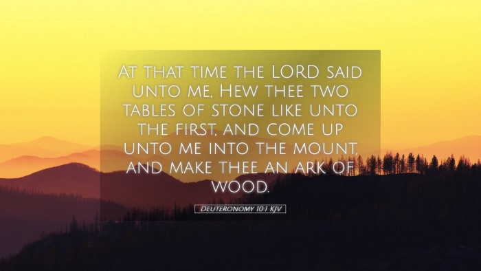 Picture 05 - Deuteronomy 10:1 KJV Desktop Wallpaper - At that time the LORD said unto me, Hew thee two - Desktop Bible Verse Wallpaper