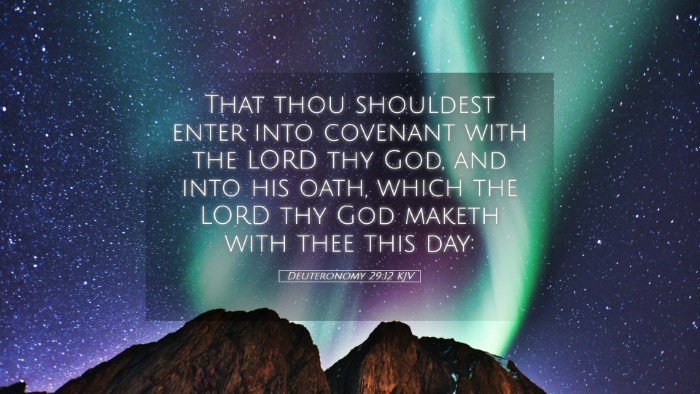 Picture 05 - Deuteronomy 29:12 KJV Desktop Wallpaper - That thou shouldest enter into covenant with the - Desktop Bible Verse Wallpaper