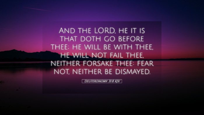Picture 05 - Deuteronomy 31:8 KJV Desktop Wallpaper - And the LORD, he it is that doth go before thee; - Desktop Bible Verse Wallpaper