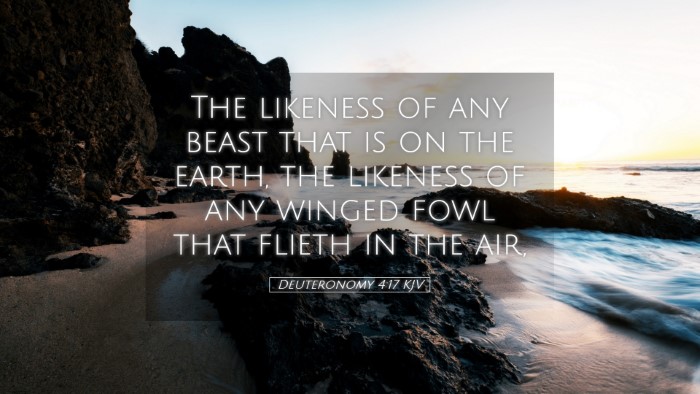 Picture 05 - Deuteronomy 4:17 KJV Desktop Wallpaper - The likeness of any beast that is on the earth, - Desktop Bible Verse Wallpaper