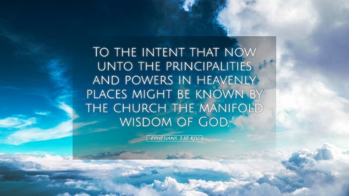 Picture 05 - Ephesians 3:10 KJV Desktop Wallpaper - To the intent that now unto the principalities - Desktop Bible Verse Wallpaper