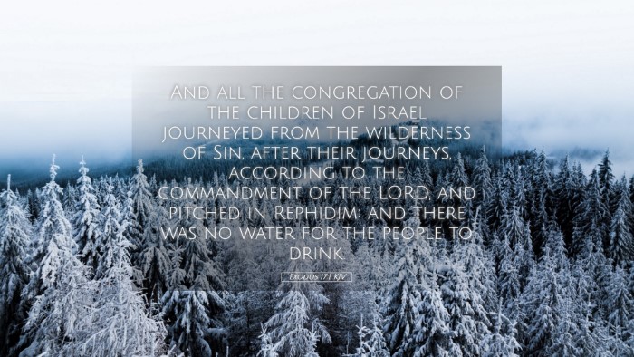 Picture 05 - Exodus 17:1 KJV Desktop Wallpaper - And all the congregation of the children of - Desktop Bible Verse Wallpaper