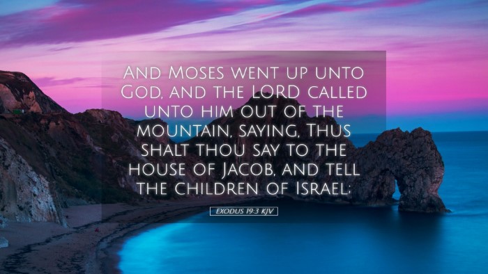 Picture 05 - Exodus 19:3 KJV Desktop Wallpaper - And Moses went up unto God, and the LORD called - Desktop Bible Verse Wallpaper