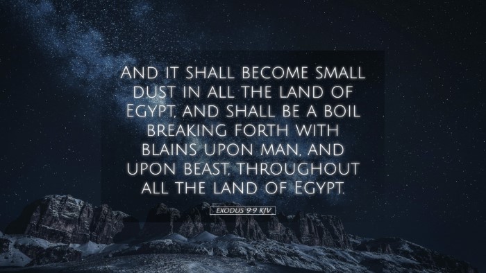 Picture 05 - Exodus 9:9 KJV Desktop Wallpaper - And it shall become small dust in all the land of - Desktop Bible Verse Wallpaper