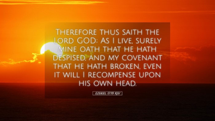 Picture 05 - Ezekiel 17:19 KJV Desktop Wallpaper - Therefore thus saith the Lord GOD; As I live, - Desktop Bible Verse Wallpaper