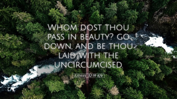Picture 05 - Ezekiel 32:19 KJV Desktop Wallpaper - Whom dost thou pass in beauty? go down, and be - Desktop Bible Verse Wallpaper