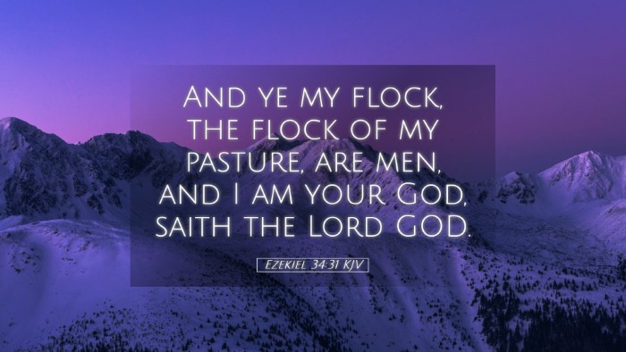 Picture 05 - Ezekiel 34:31 KJV Desktop Wallpaper - And ye my flock, the flock of my pasture, are - Desktop Bible Verse Wallpaper