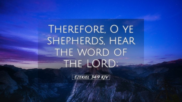 Picture 05 - Ezekiel 34:9 KJV Desktop Wallpaper - Therefore, O ye shepherds, hear the word of the - Desktop Bible Verse Wallpaper