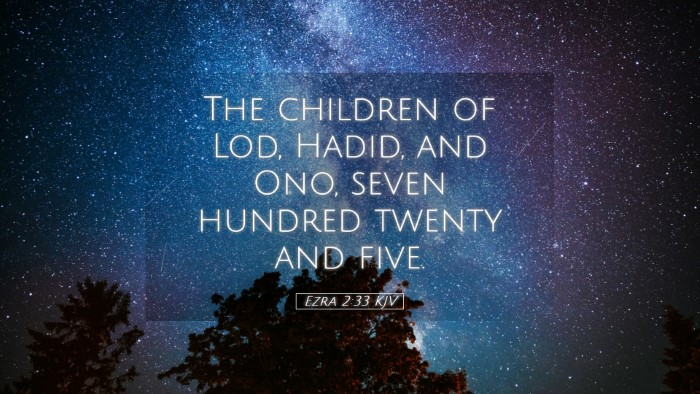 Picture 05 - Ezra 2:33 KJV Desktop Wallpaper - The children of Lod, Hadid, and Ono, seven - Desktop Bible Verse Wallpaper